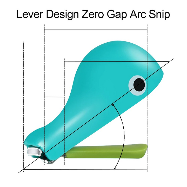 SUNSHINE BABY NAIL CLIPPER FISH OLIVE GREEN