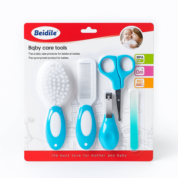 SUSHINE GIRLS GROOMING KIT 5 PCS BLUE BEIDILE