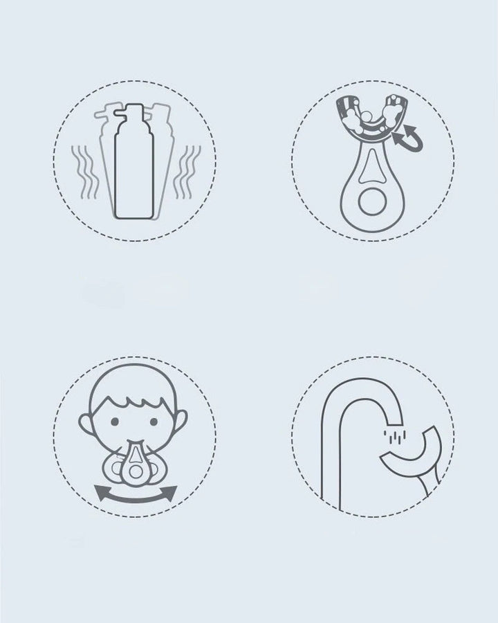 BABY TRAINING TOOTHBRUSH/TEETHER TAXI PINK - SUNSHINE