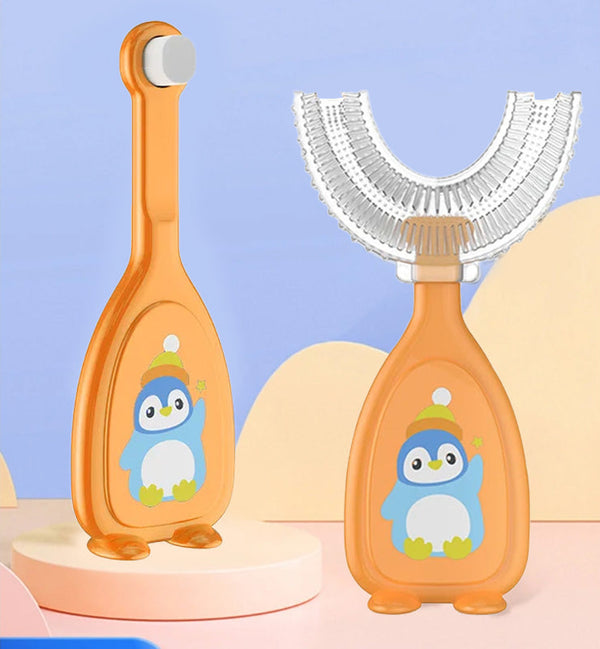 SUNSHINE KIDS 2 PCS BRUSH SET ORANGE