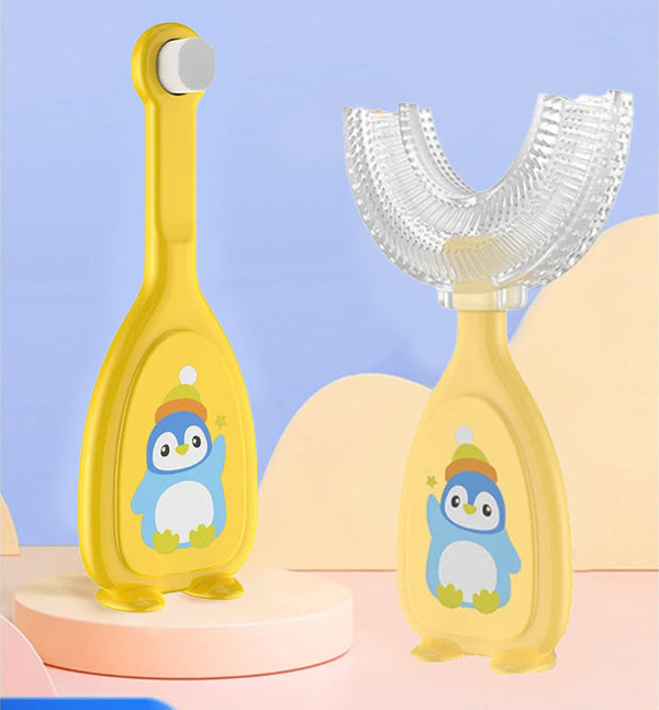 SUNSHINE KIDS 2 PCS BRUSH SET YELLOW