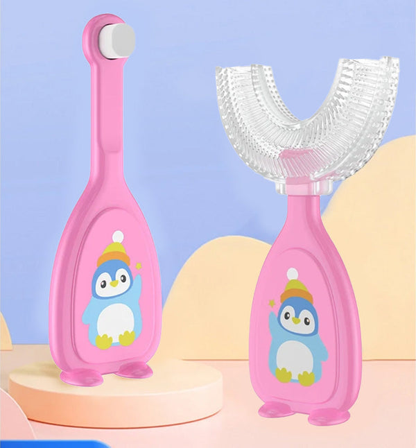 SUNSHINE KIDS 2 PCS BRUSH SET PINK