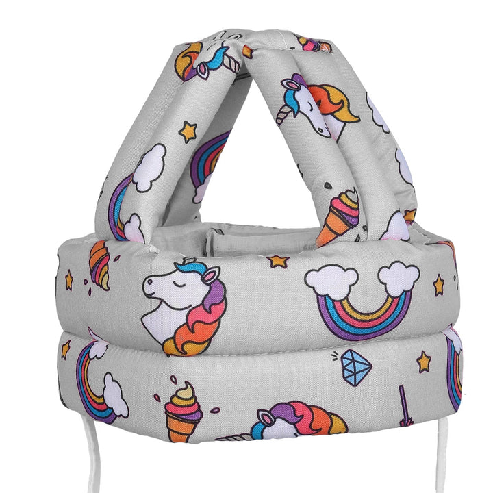 SUNSHINE KIDS HEAD PROTECTOR UNICORN GREY