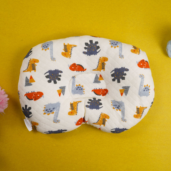 SUNSHINE  BABY PILLOW MULTI DINOSAURS WHITE