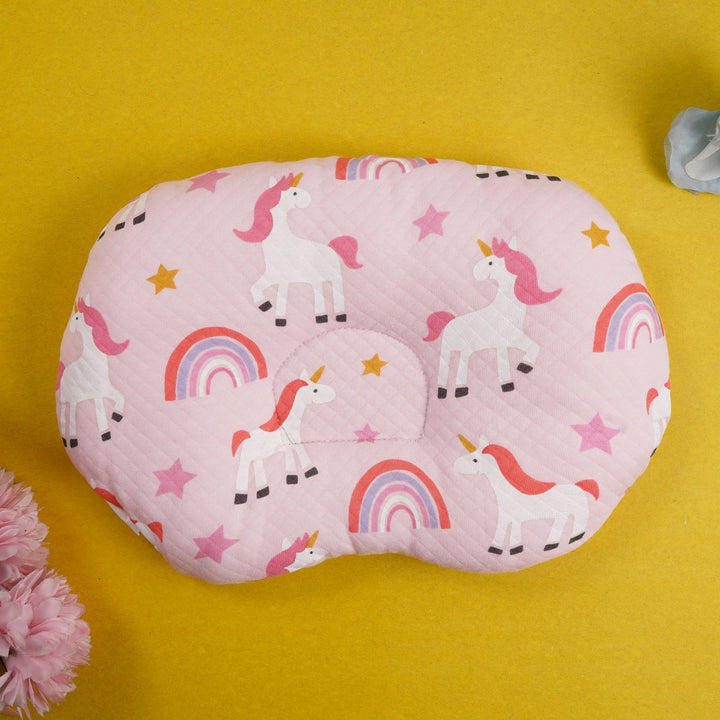 SUNSHINE  BABY PILLOW UNICORN PINK