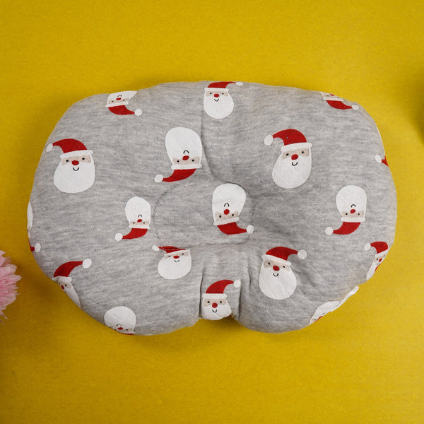 SUNSHINE  BABY PILLOW SANTA GREY