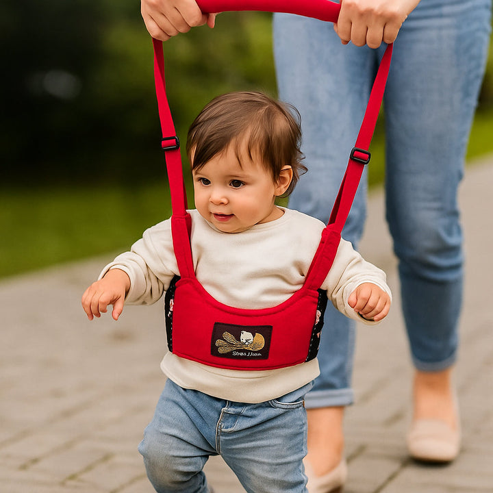 SUNSHINE WALKING LEARNING BELT RED & BLACK