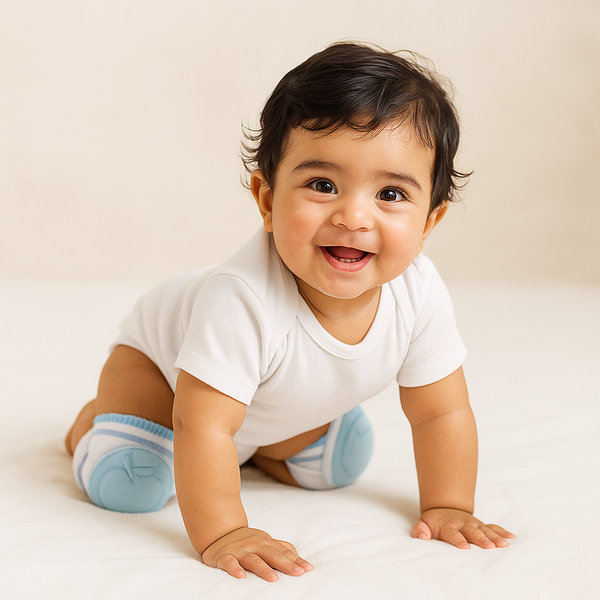 Baby Knee Pads Apple Blue - Sunshine