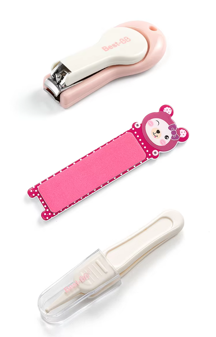 SUNSHINE 5PCS BABY NAIL CARE SET PINK BEST-BB