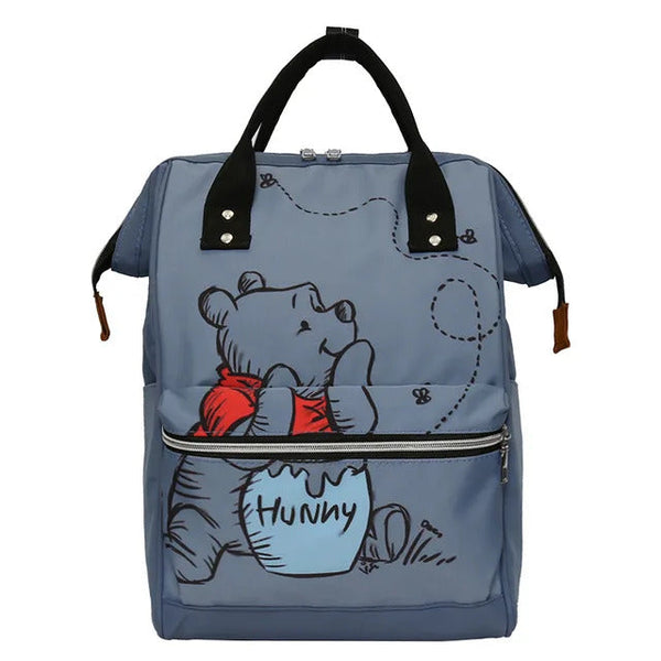 Baby Diaper Bag (Waterproof) Pooh Grey - Sunshine