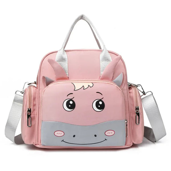 SUNSHINE BABY DIAPER BAG COW BABY PINK