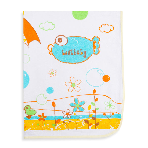 SUNSHINE TERRY CLOTH CHANGING MAT YELLOW (58X76CM)