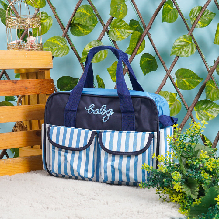 SUNSHINEBABY DIAPER BAG NAVY & BLUE