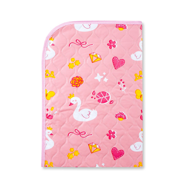 SUNSHINE BABY SMALL CHANGING SHEET MULTI CHARACTER PEACH