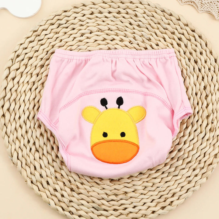 SUNSHINE BABY REUSABLE NAPPY JIRAF PINK S (9-12M)