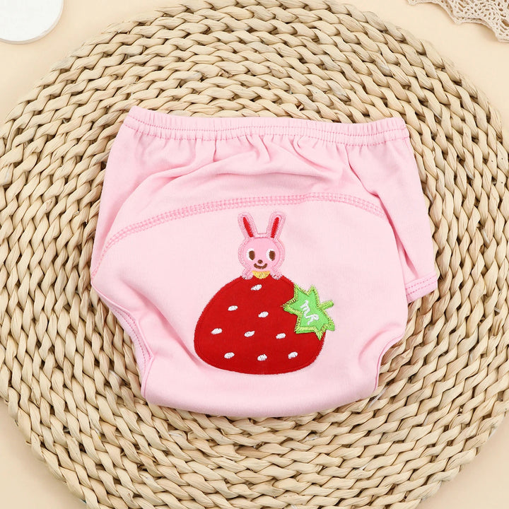 SUNSHINE BABY REUSABLE NAPPY STRAWBERRY PINK M (1-2Y)