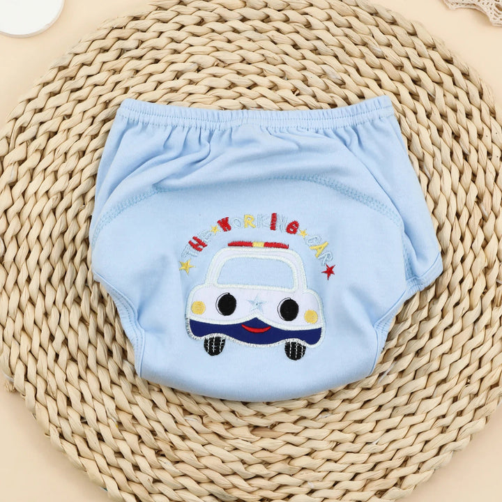 SUNSHINE BABY REUSABLE NAPPY CAR BLUE S (9-12M)