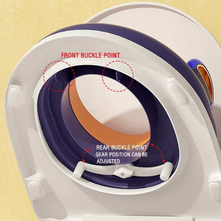 SUNSHINE BABY POTTY SEAT YELLOW & ROYAL BLUE (6026)