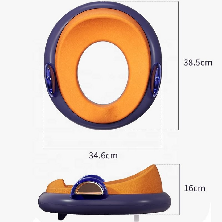 SUNSHINE BABY POTTY SEAT YELLOW & ROYAL BLUE (6026)