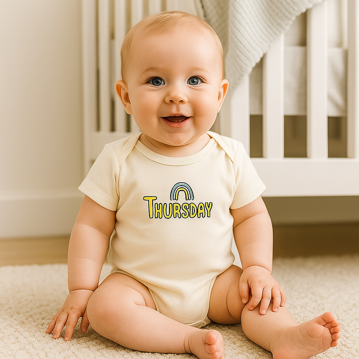 SUNSHINE BABY 7 PCS ROMPER WEEK DAYS MULTI COLOURS 2-3Y