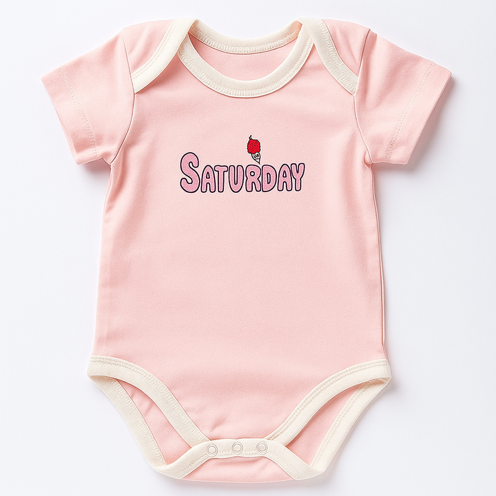 SUNSHINE BABY 7 PCS ROMPER WEEK DAYS MULTI COLOURS 2-3Y