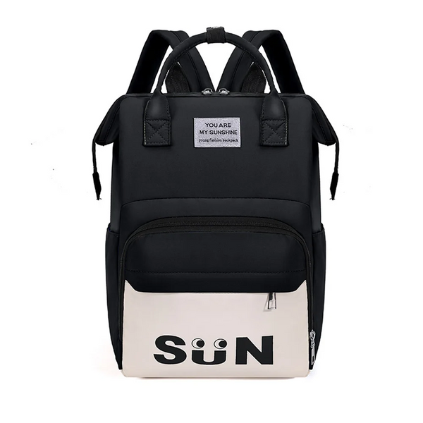 SUNSHINE BABY DIAPER BAG SUN BLACK