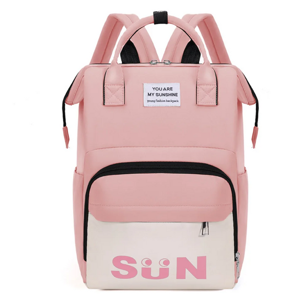 SUNSHINE BABY DIAPER BAG SUN PEACH