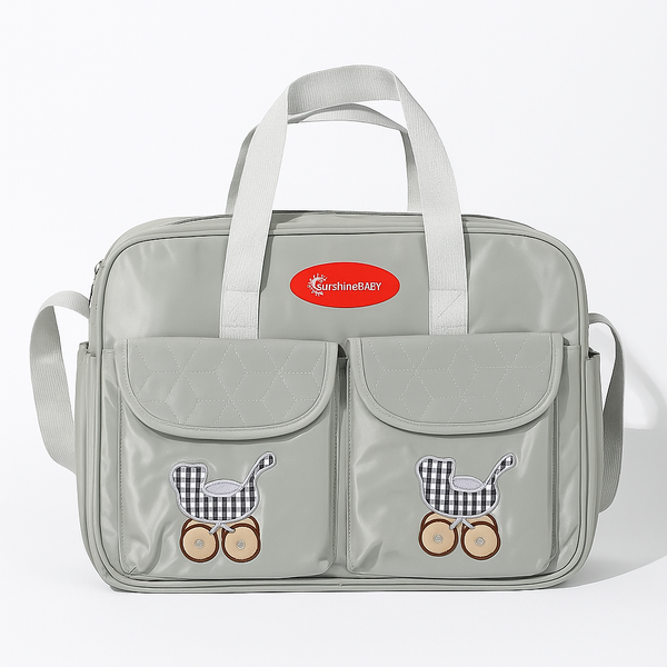 SUNSHINE BABY DIAPER BAG STROLLER GREY (TT6231)