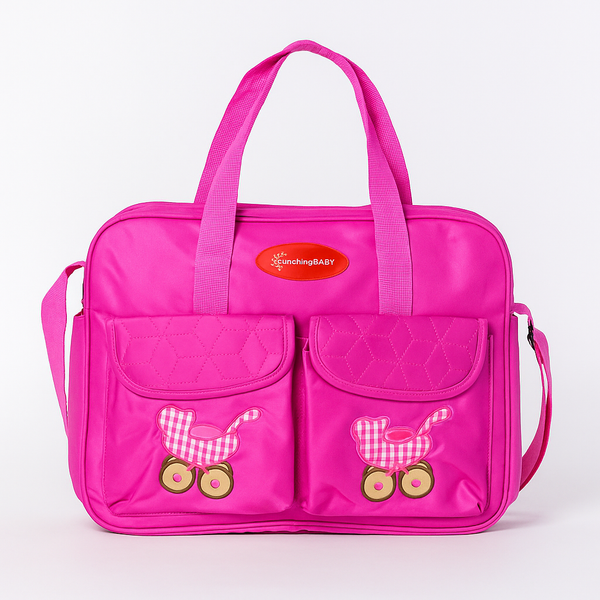 SUNSHINE BABY DIAPER BAG STROLLER PINK (TT6231)