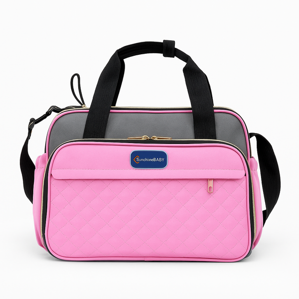 SUNSHINE BABY BIG DIAPER BAG PINK (6308)