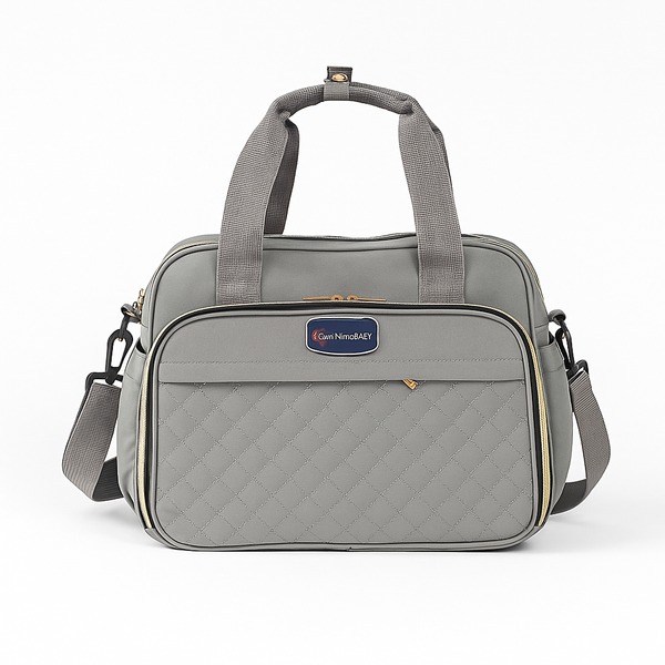 SUNSHINE BABY BIG DIAPER BAG NAVY GREY (6308)