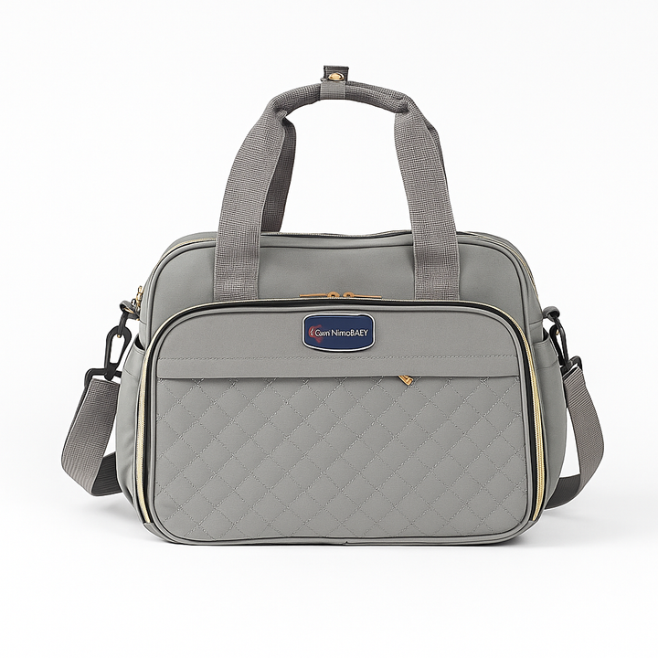 SUNSHINE BABY BIG DIAPER BAG NAVY GREY (6308)