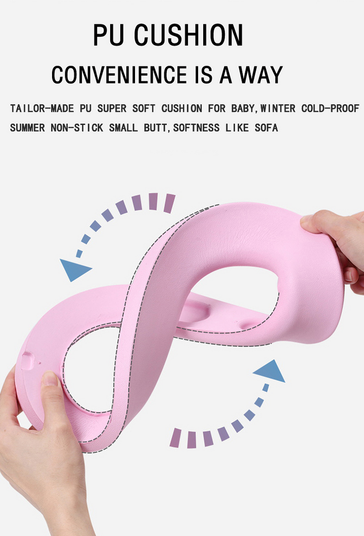 SUNSHINE KIDS POTTY SEAT PENGIUN PINK & WHITE