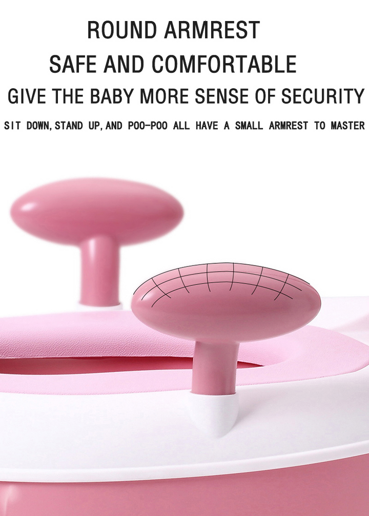 SUNSHINE KIDS POTTY SEAT PENGIUN PINK & WHITE