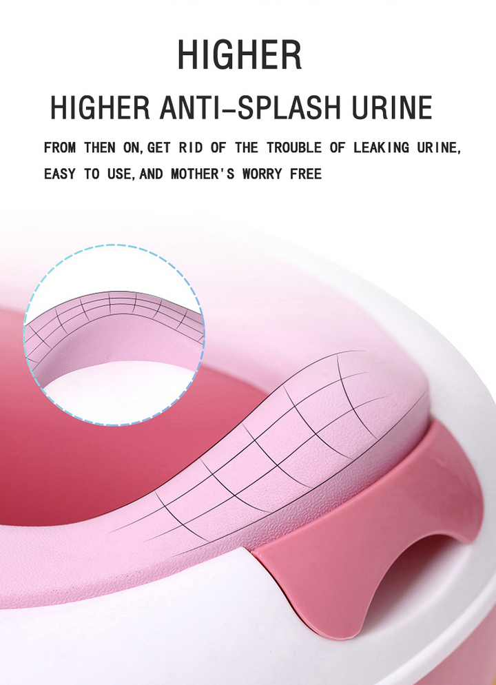 SUNSHINE KIDS POTTY SEAT PENGIUN PINK & WHITE