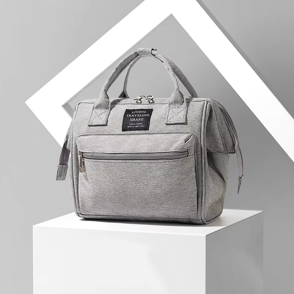 SUNSHINE BABY MINI DIAPER BAG GREY