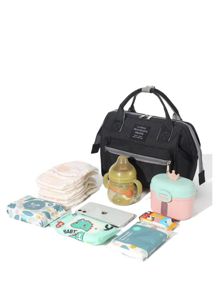 SUNSHINE BABY MINI DIAPER BAG BLACK