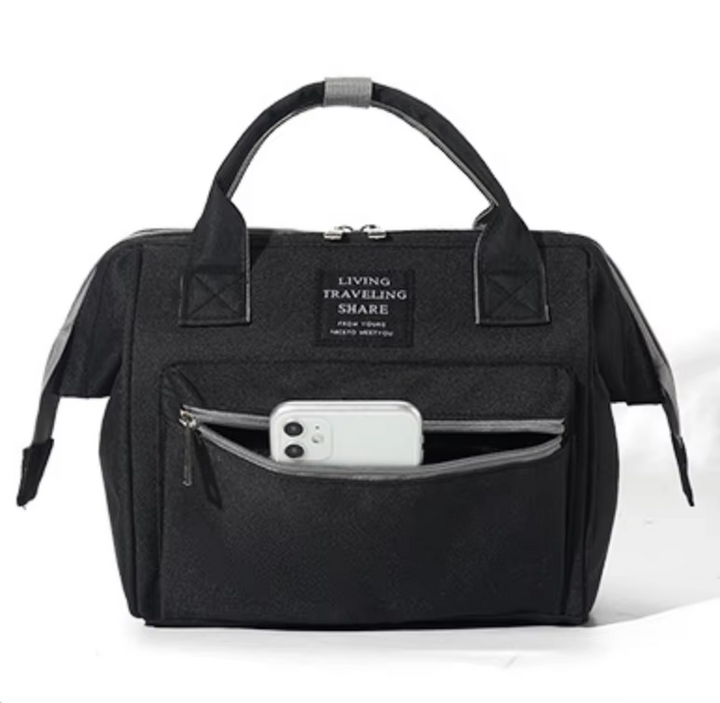 SUNSHINE BABY MINI DIAPER BAG BLACK