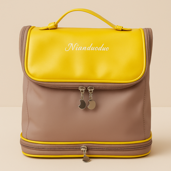 SUNSHINE BABY ACCESORIES BAG BROWN & YELLOW