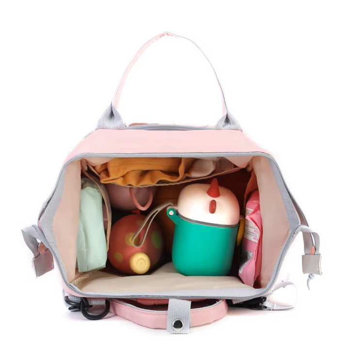 SUNSHINE BABY DIAPER BAG SLEEPING TEDDY BEAR BLUE