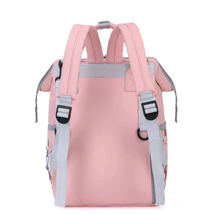 SUNSHINE BABY DIAPER BAG SLEEPING TEDDY BEAR BLUE