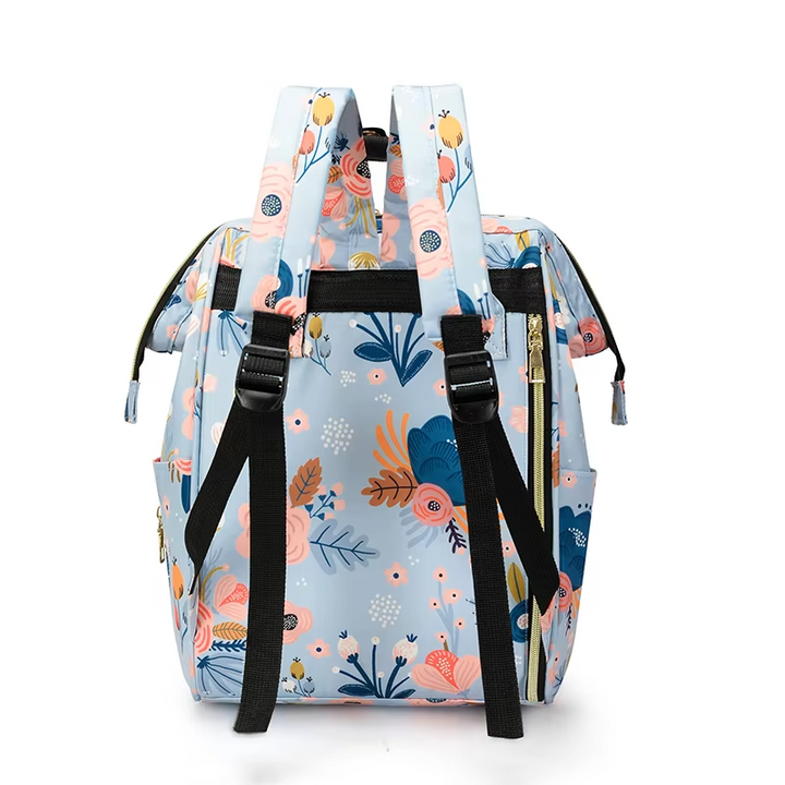 SUNSHINE BABY DIAPER BAG STAR & CLOUDS ROYAL BLUE