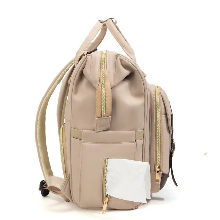 SUNSHINE BABY DIAPER BAG BROWN (MOMS LOVE)