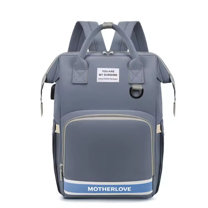 SUNSHINE BABY DIAPER BAG MOTHERLOVE BLUE