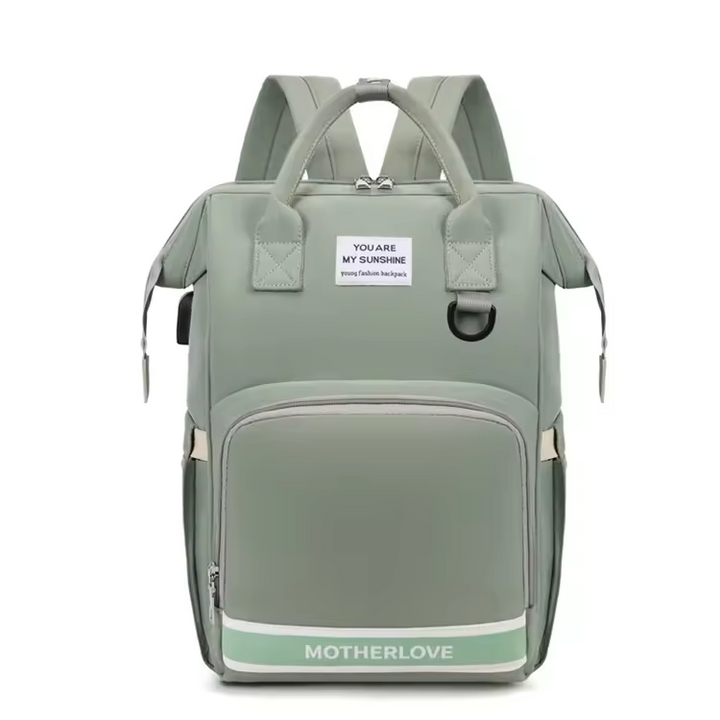 SUNSHINE BABY DIAPER BAG MOTHERLOVE GREEN