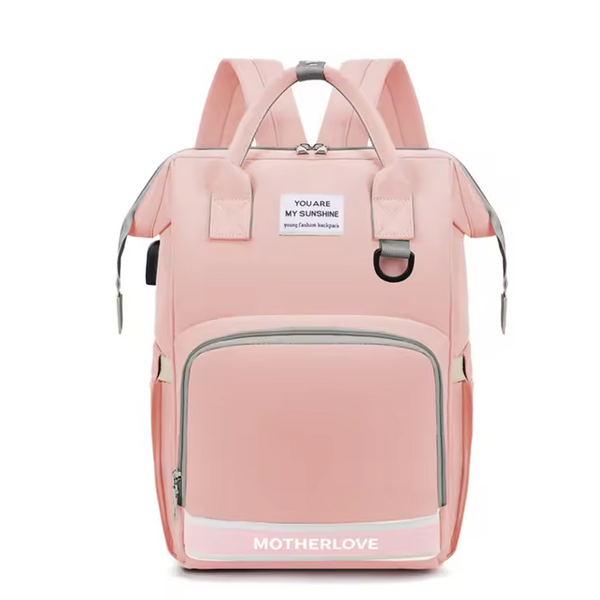 SUNSHINE BABY DIAPER BAG MOTHERLOVE PINK