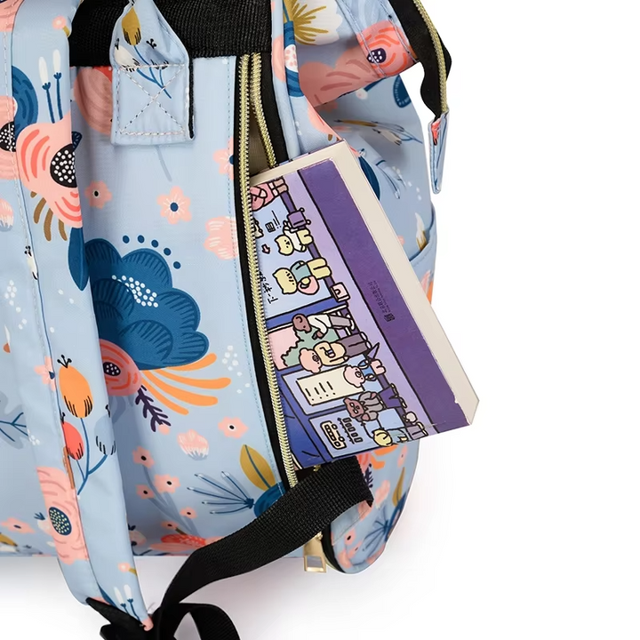 SUNSHINE BABY DIAPER BAG CROWN BLUE