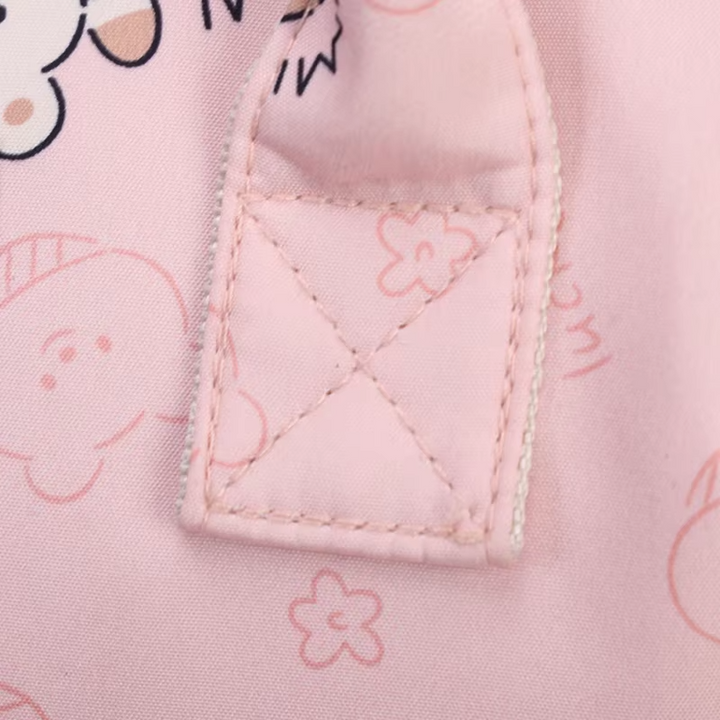 SUNSHINE BABY DIAPER BAG HELLO DANCING BEAR PURPLE