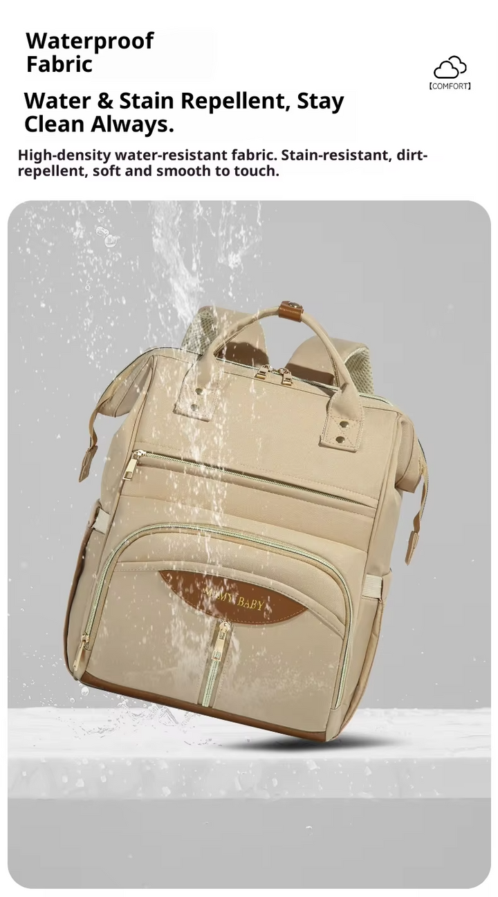 SUNSHINE BABY DIAPER BAG BROWN (MAMY BABY)