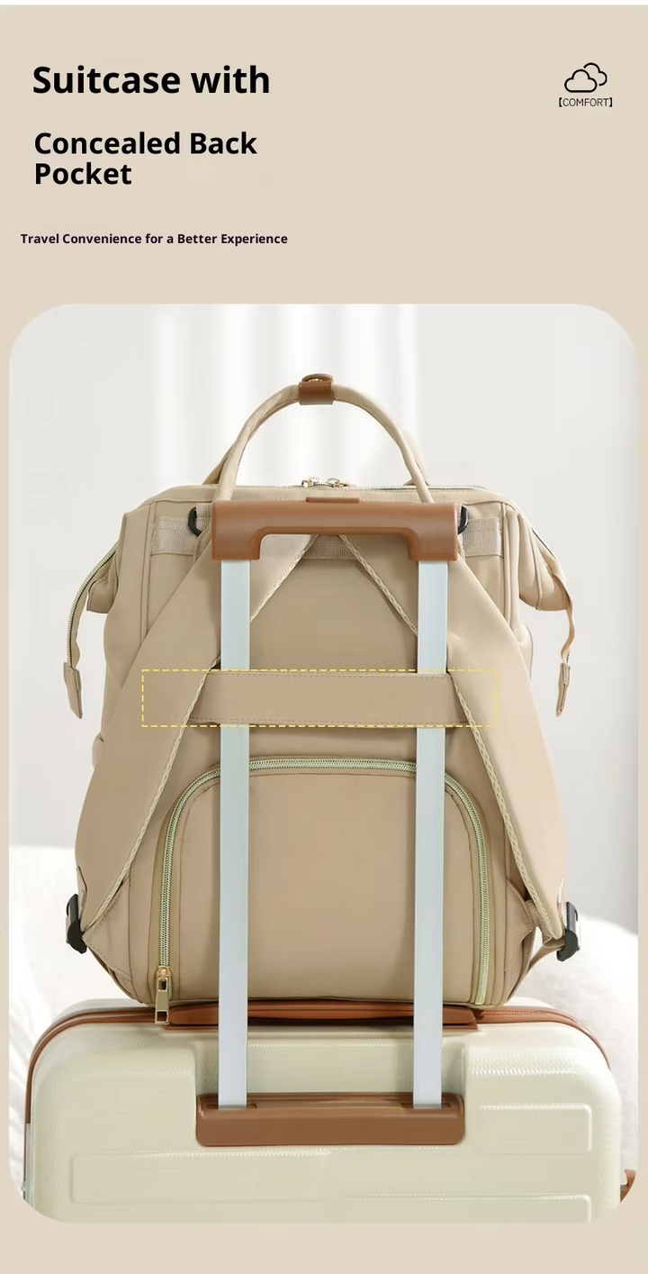 SUNSHINE BABY DIAPER BAG BROWN (MAMY BABY)